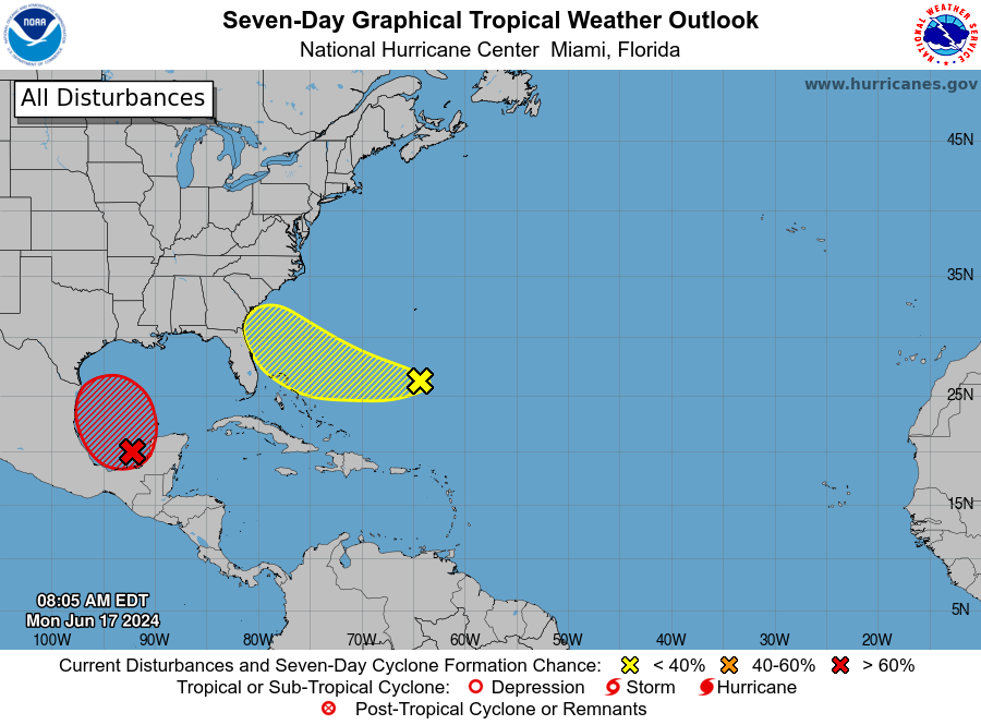 first alert of 2024 hurricane season: tropical storm watch on texas coast