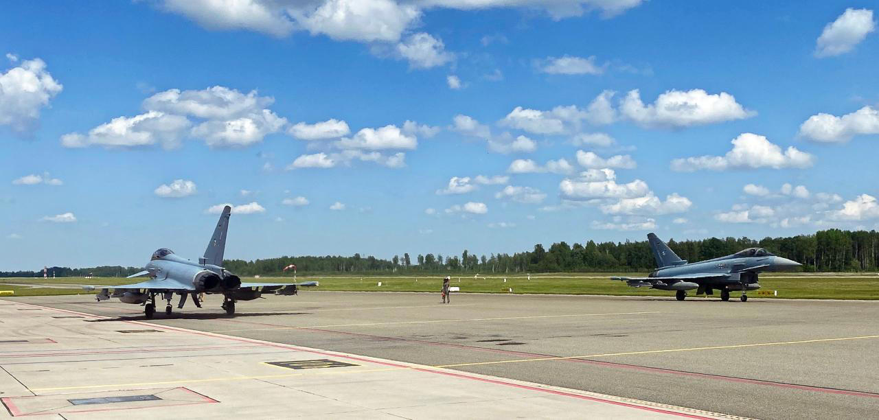 elf alarmstarts in einer woche – nato-jets identifizieren russische flugzeuge