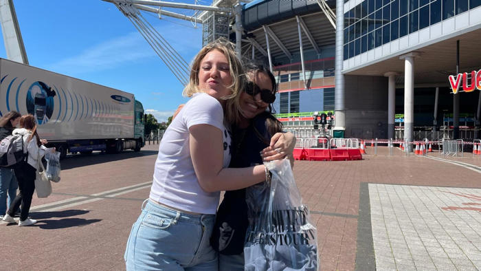 'crazy' taylor swift fever hits cardiff - with one fan's 15-year wait nearly over
