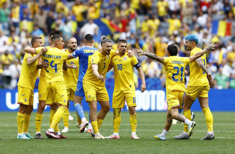 soccer-iordanescu hails romania's 'generation of soul' after ukraine win