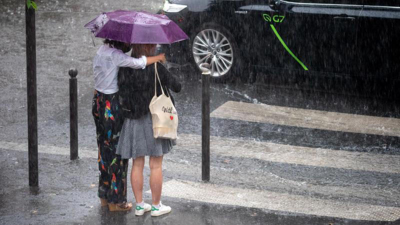 «pluie abondante avec de l’orage» : une partie de la belgique en alerte