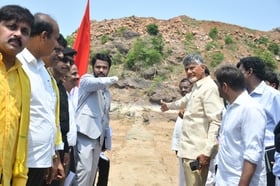 Andhra CM Chandrababu Naidu Visits Polavaram Project, Uncertain When It ...