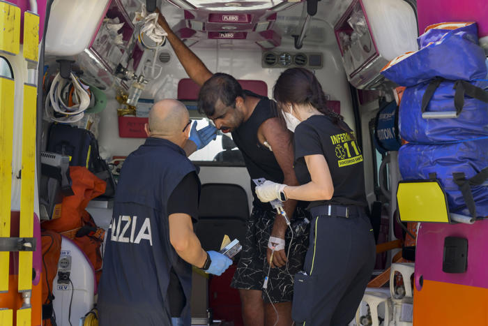 at least 11 people died and 64 are missing after 2 ships sink off the coast of southern italy