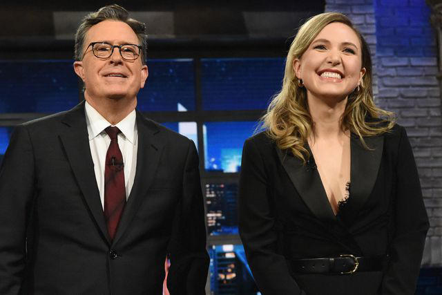 “after midnight” host taylor tomlinson and ep stephen colbert on creating something new in late night