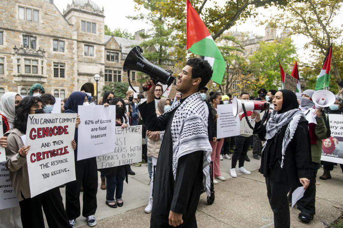 michigan, cuny didn't suitably assess if israel-hamas war protests made environment hostile, us says