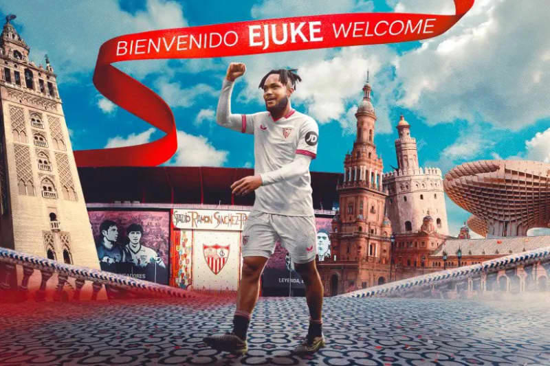 transfer: ejuke pens three-year contract with laliga club, sevilla