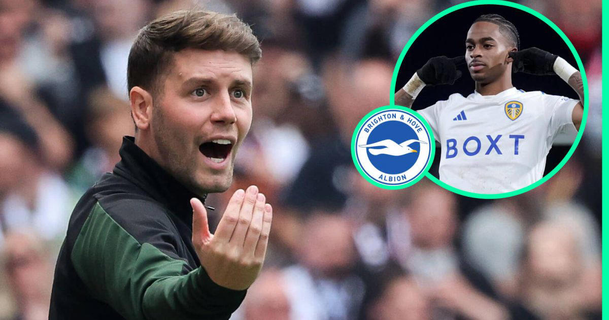 brighton steal march on liverpool, chelsea by ‘making contact’ to sign electric leeds united star