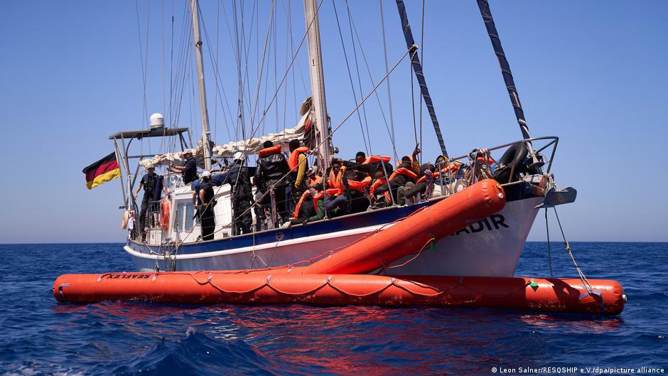 german rescue group: 10 migrants found dead in mediterranean