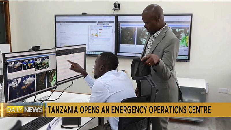 tanzania inaugurates first emergency operation and communication center