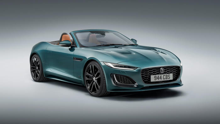 jaguar builds final f-type as it prepares for fully electric future