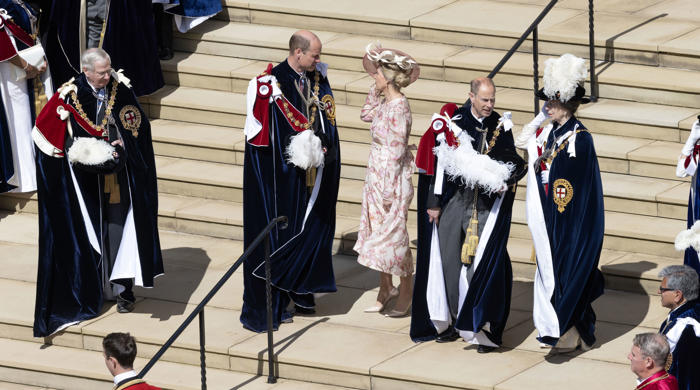 british royal family unite for history-making traditional ceremony