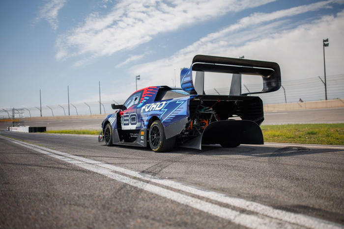 ford's pikes peak supertruck looks like an assault on the air