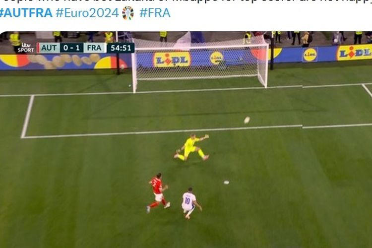 euro 2024 - gawang di depan mata, mbappe mendadak lupa cara bikin gol