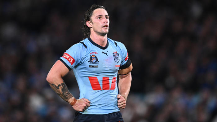 nsw blues halfback mitchell moses says ousted nicho hynes a state of origin 'scapegoat'