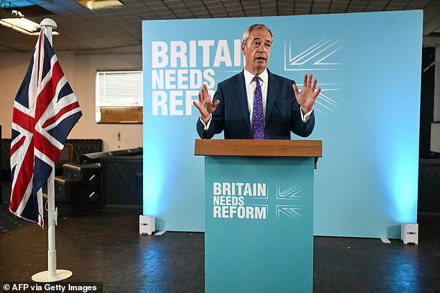 nigel farage insists kyiv will have to seek a peace deal with russia