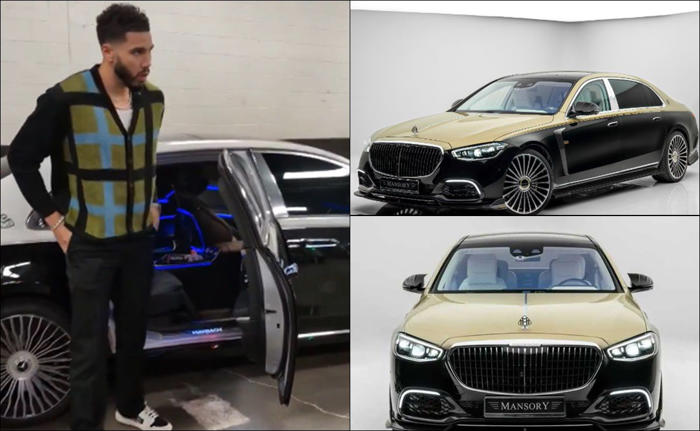 nba finals: ¿cuánto cuesta el lujoso y exclusivo coche en el que llegó jayson tatum al juego 5?