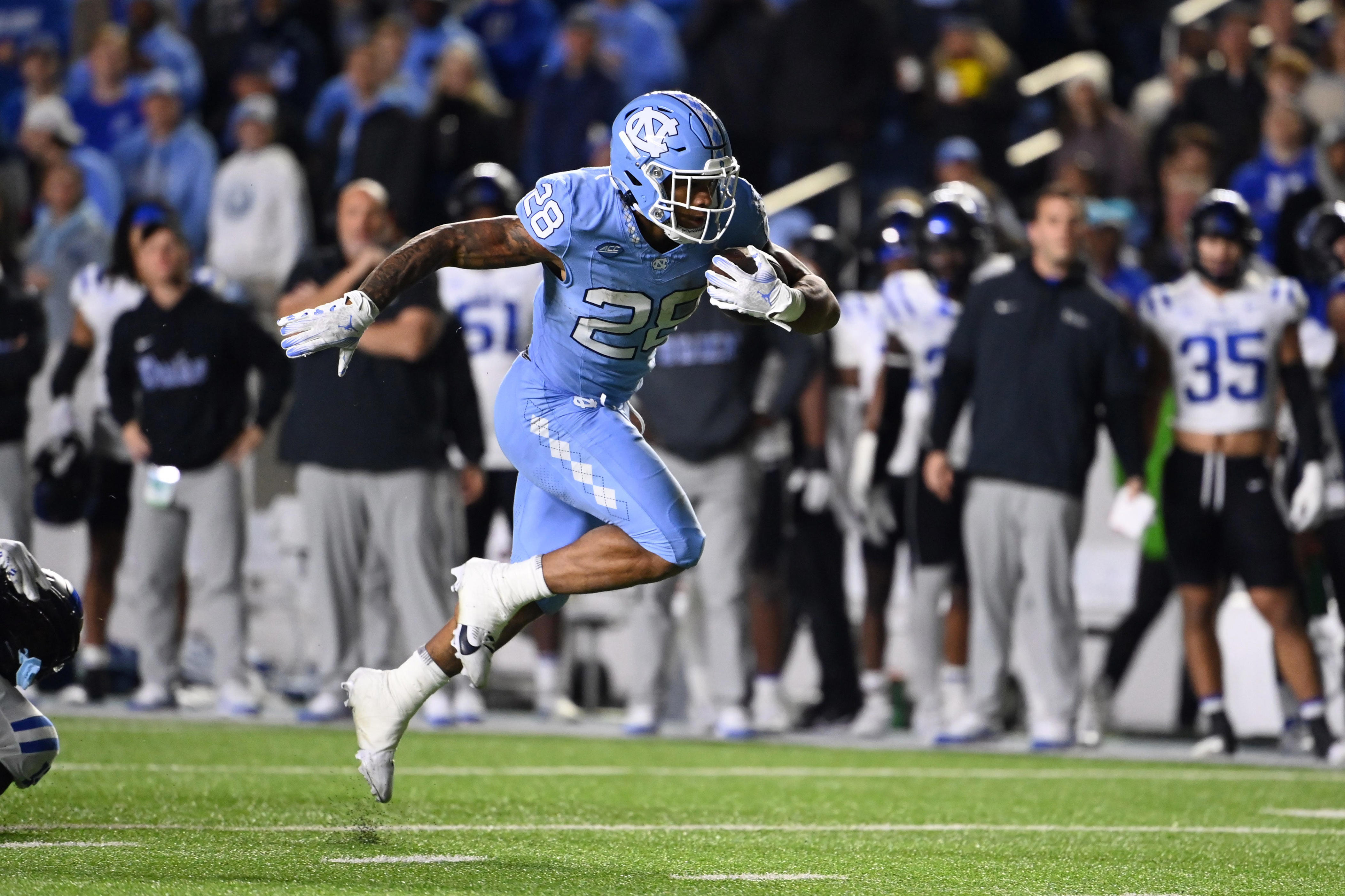 Two UNC Football Players Named To Walter Camp Preseason All-American Team