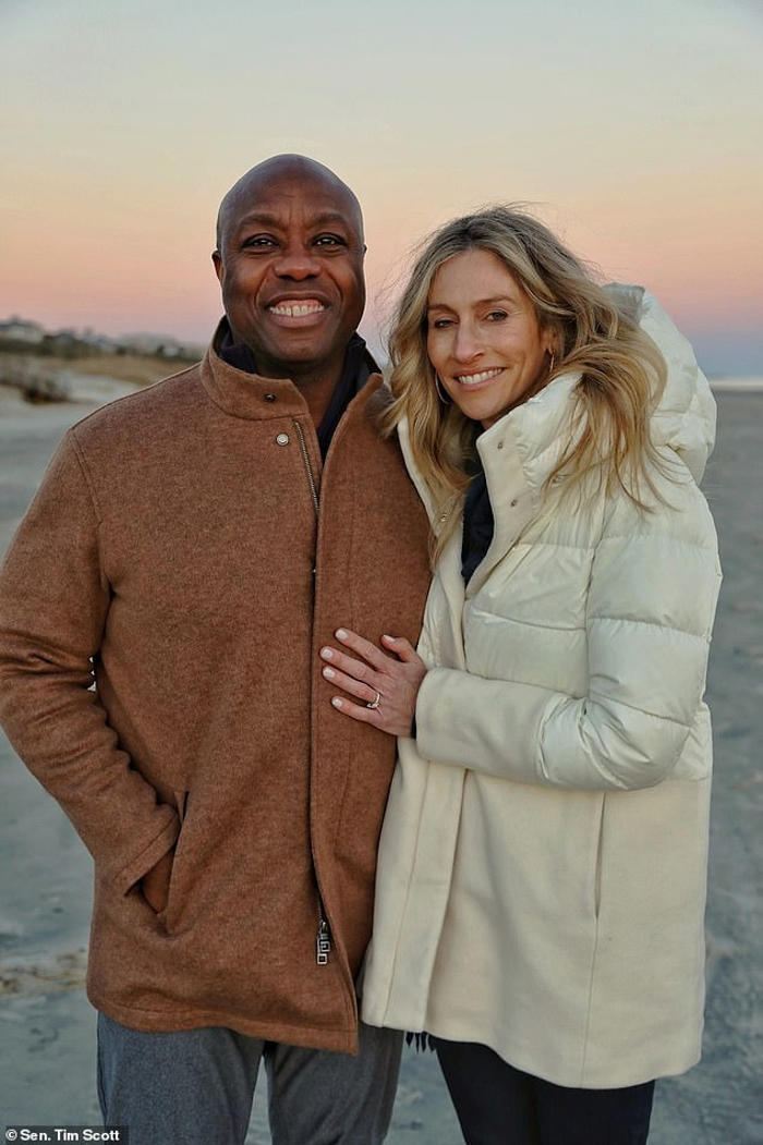 tim scott will become father when he weds mother-of-three mindy noce