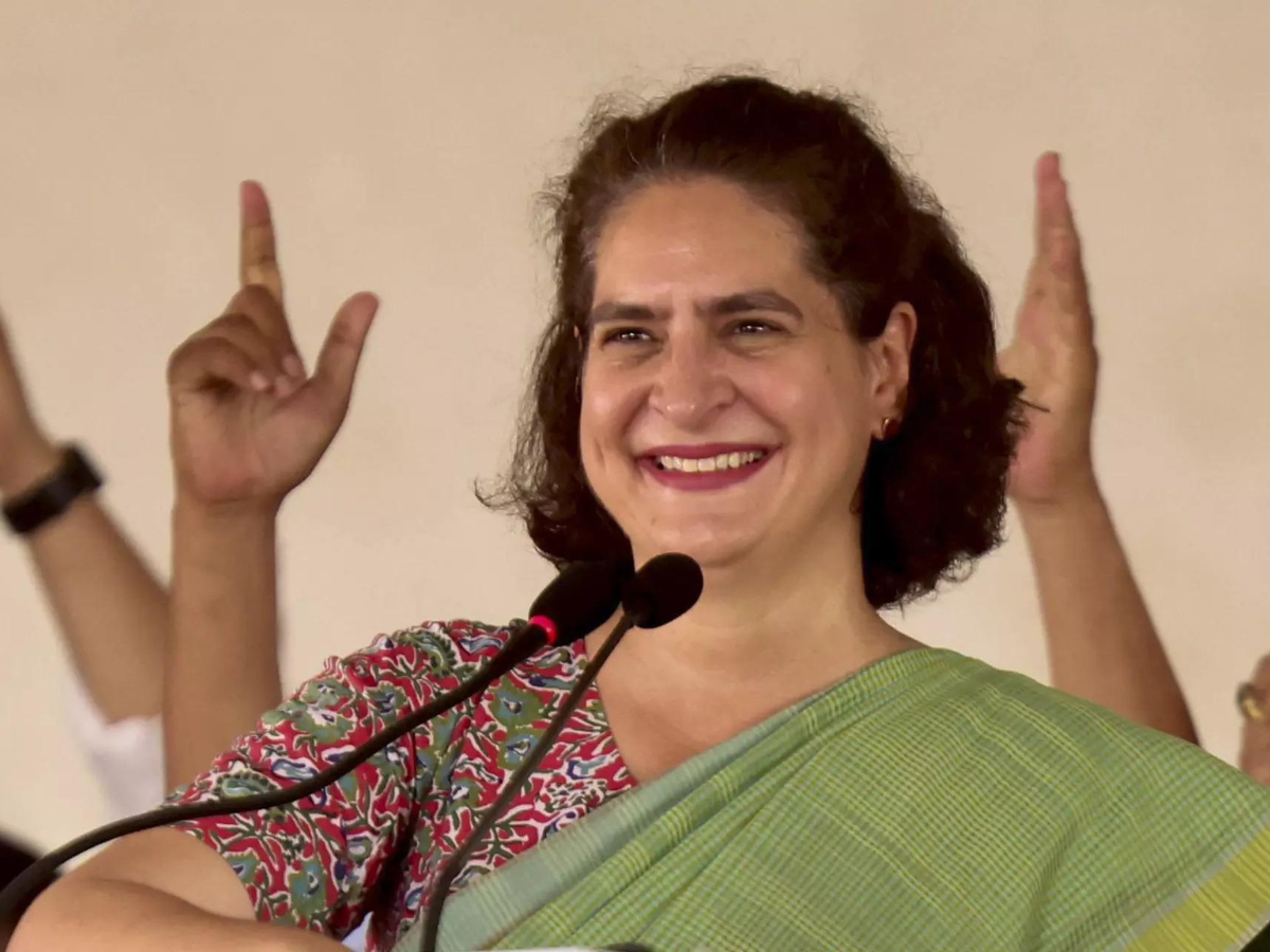 'Not Nervous At All ... ': Finally, Priyanka Gandhi Takes Electoral ...