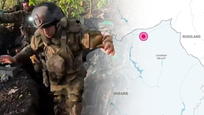 ukrainekrieg: russen bei wowtschansk unter druck | video