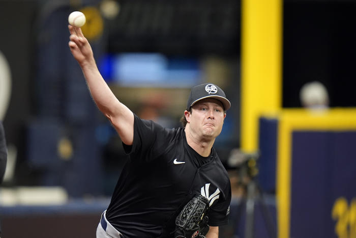 gerrit cole to make season debut for yankees on wednesday against orioles