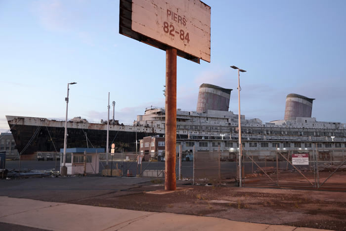 historic ship ss united states is ordered out of its berth in philadelphia