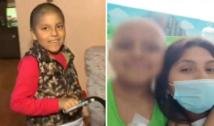 madre pide ayuda para que su hijo supere el cáncer: “él piensa que ya se curó”