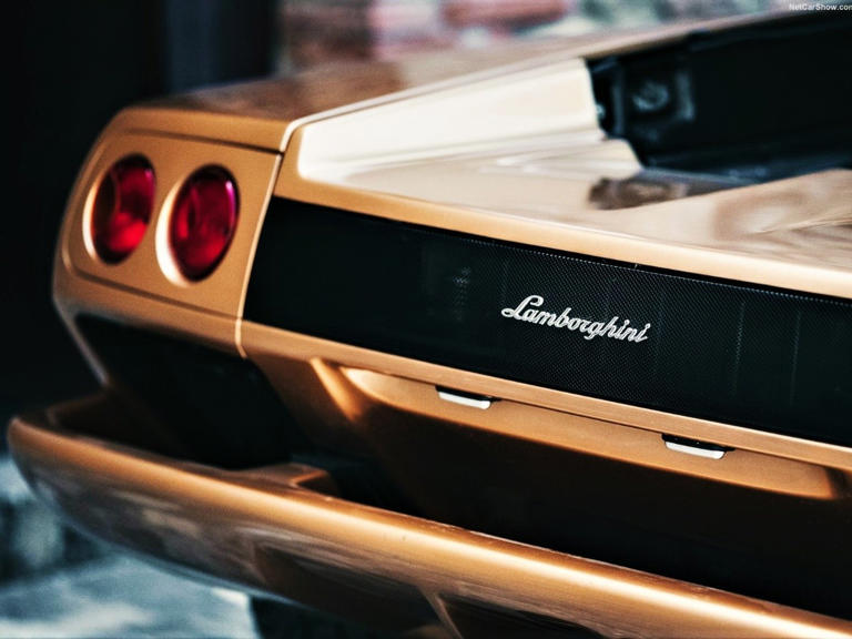 Take a look at the famous Lamborghini Diablo 