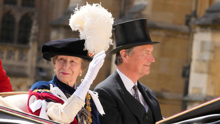 king and queen lead order of garter celebration ahead of busy period for royals