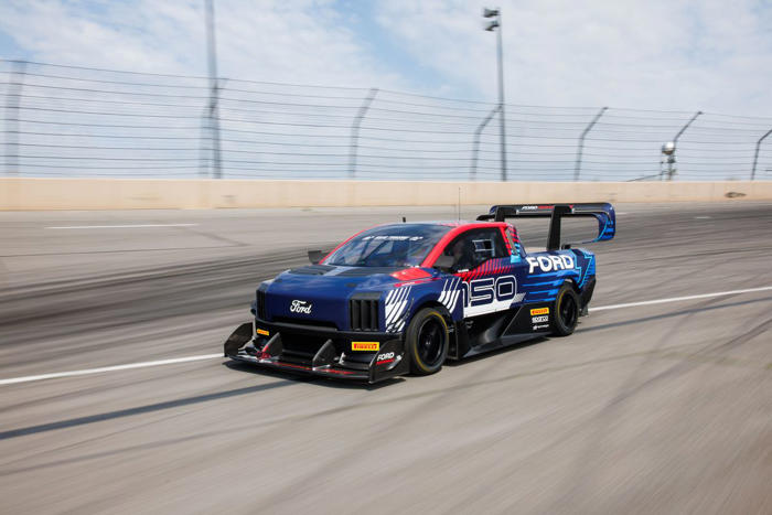 ford's pikes peak supertruck looks like an assault on the air