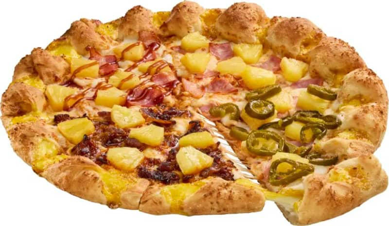 ドミノ・ピザ「トロピカルツイスト・クワトロ」が約45％引きの「スーパーパイナップルセール」