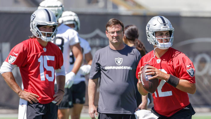 winners and losers from otas, minicamp: aidan o’connell, gardner minshew both struggle