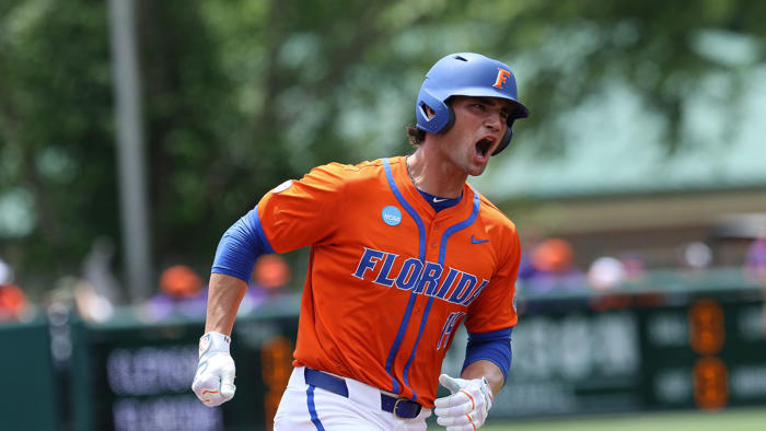 men’s college world series: jac caglianone and brandon neely extend florida’s season