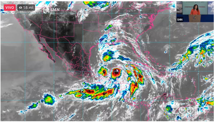 alerta: huracán alberto se forma en el golfo de méxico
