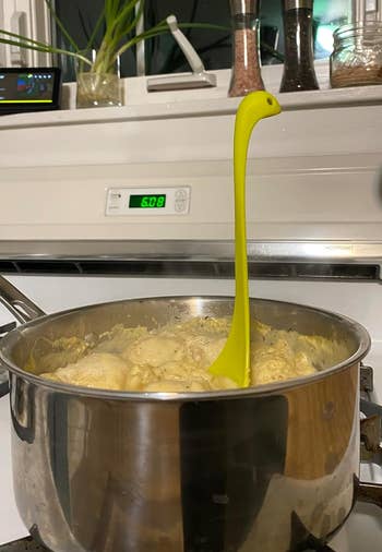 nessie ladle in a pot