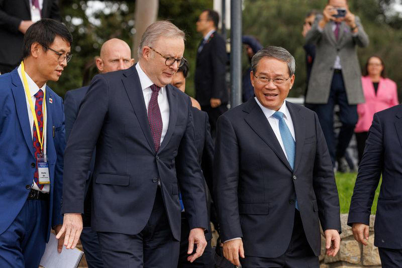 chinese premier's western australia tour spotlights global race for critical minerals