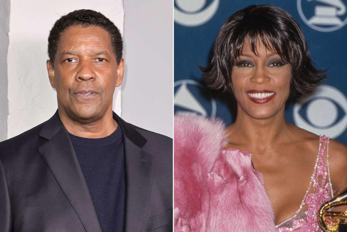 denzel washington recalls working with whitney houston on“ the preacher's wife”: 'i wanted to protect her'