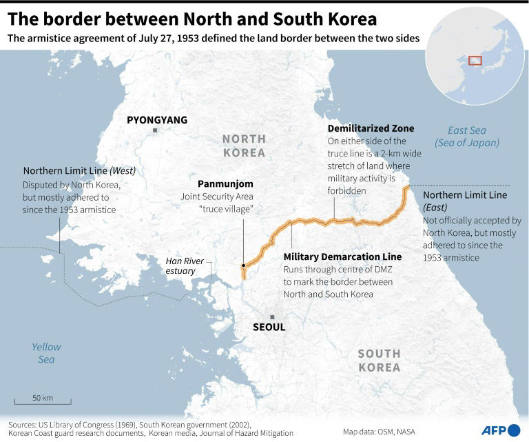 seoul fires warning shots as n. korean soldiers cross border again