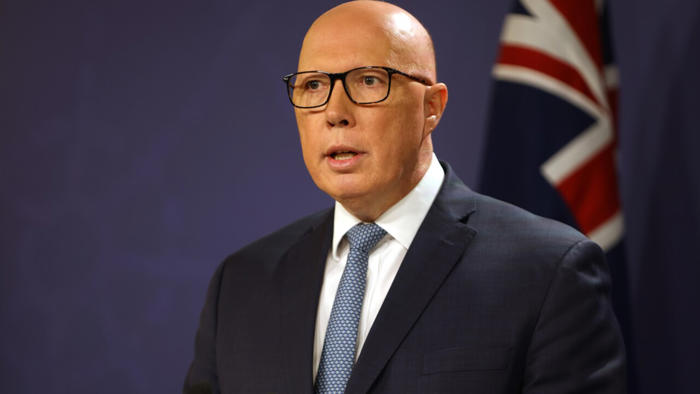 'grow a backbone': peter dutton takes aim at anthony albanese over cheng lei treatment