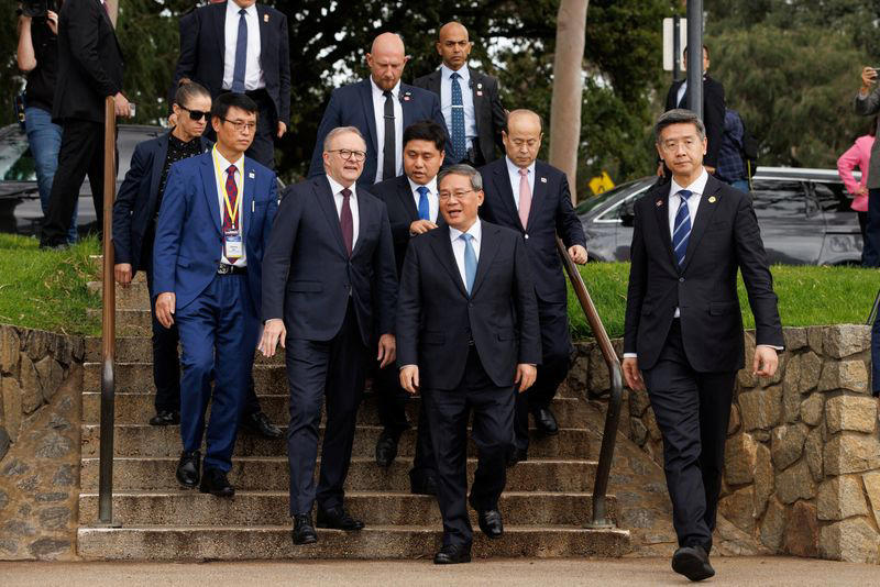 chinese premier's western australia tour spotlights global race for critical minerals