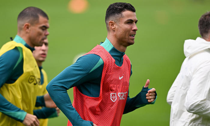 still scoring, but less soap opera: cristiano ronaldo enters euro 2024