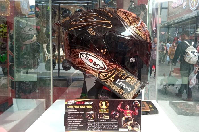 helm juara dunia motogp 2023 tersedia di prj kemayoran, ngabers mendang-mending minggir
