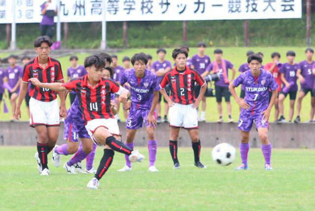 サッカー男子 日章頂点 九州高校体育大会