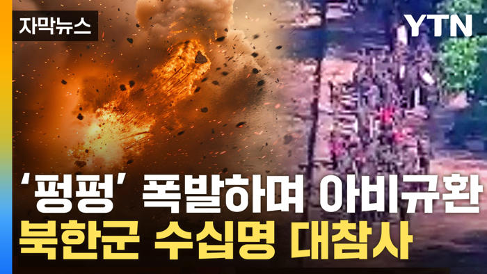 [자막뉴스] 북한군, 우르르 군사분계선 넘어오다...지뢰 폭발 대참사