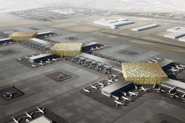 全球最大機場！杜拜「阿勒馬克圖姆」全新航廈登場：高達 400 個登機口、接待 2.6 億乘客，四大亮點一次看