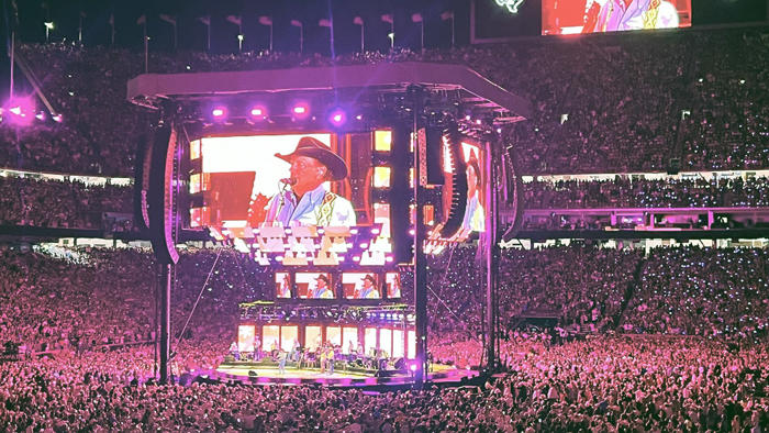 george strait's historic concert follows decades of success, tragedy, an iconic love story