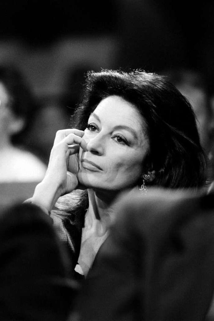 anouk aimée, immense actrice française, est morte