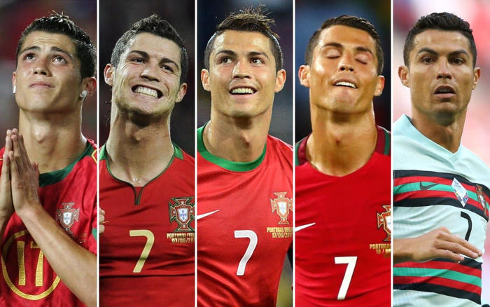 the six euros versions of cristiano ronaldo: from young sensation to no longer centre of attention