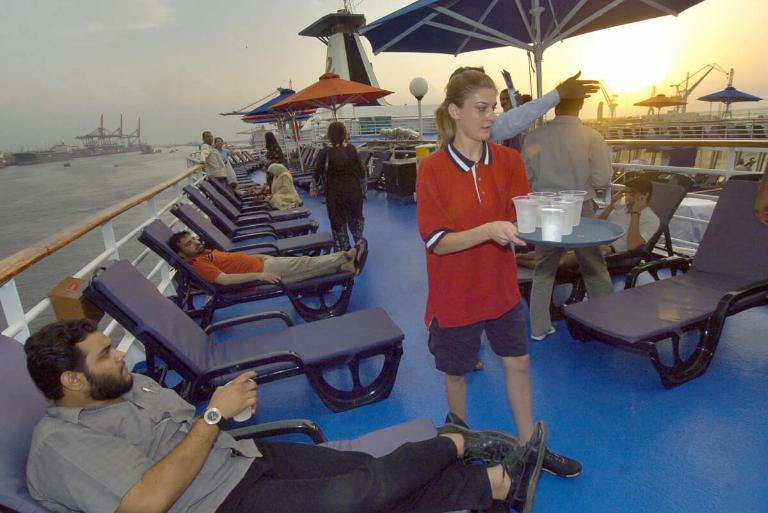 <p>Despite how many people work on a cruise ship, there are only a few people onboard who get paid well. The captain on average makes around $150,000.</p> <p>The director of the ship gets a six-figure salary, but other than that, it drops down. Housekeepers usually make just over $1000 a month.</p>