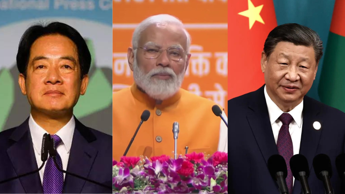 'modi ji won't be intimidated': taiwan's reply as china objects to ties with india